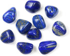 Tumbled Polished Natural Lapis Lazuli Stone, Crystals and Healing Stones Quartz Bulk for Wicca, Reiki, Healing Energy, Chakra Stones, Witchcraft Supplies(10Pcs)