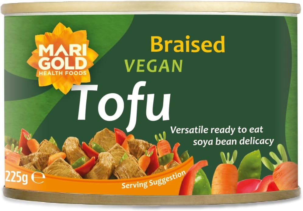 Marigold Marigold Braised Tofu 225 g (Pack of 4)
