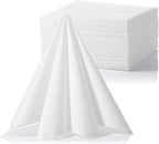 LEKOCH 50-Pack Premium Airlaid Napkins & Guest Towels - 16x16 Inch Large Linen-Feel Disposable Paper | Ultra Soft, Absorbent & Cloth-Like | For Dinner, Wedding, Party, Kitchen, Bathroom