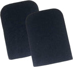 Footrest Cushion Pads - Wheelchair Foot Pedal Protectors, 2X Soft Neoprene Cover | Non-Slip Leg Rest Pads, Durable Footplate for Reducing Pressure and Preventing Damage or Discomfort