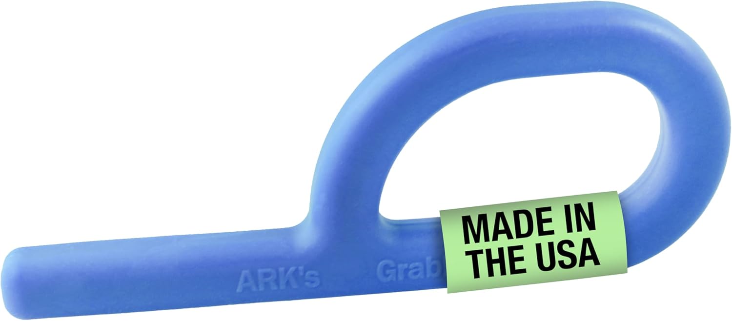 ARK Grabber Sensory Chew Tool, Sensory Toys for Kids and Adults, Chewy Fidget for Autism, ADHD, SPD, Anxiety, Medical-Grade Oral Motor Therapy Tools, XXT, Very Firm, Royal Blue