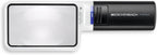 ESCHENBACH Optik MobiluxLED Handheld Magnifying Glass with LED Lighting Magnification: 3X Lens Size: 90 x 54 mm