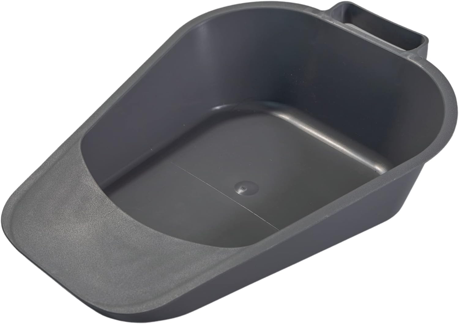 Vakly Fracture Bedpan – Portable Easy-Clean Plastic Bed Pan with Built-in Handle & Spill-Free Guard for Bed-Bound or Bedridden Patients, Home or Hospital Use