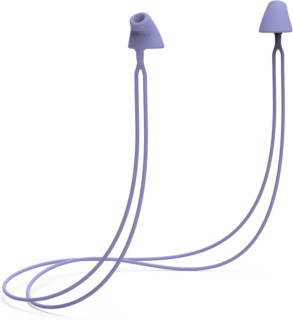 Flare Calmer Secure | Ear Plugs Alternative | Daily Noise Relief | Sound Sensitivity | Stress Relief | No Muffling | Improve Wellbeing | Comfy, Reusable, Soft Silicone Earplugs | Purple