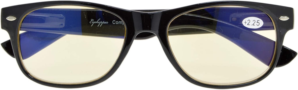 Blue Light Filter UV Protection Classic Eyeglasses Computer Reading Glasses