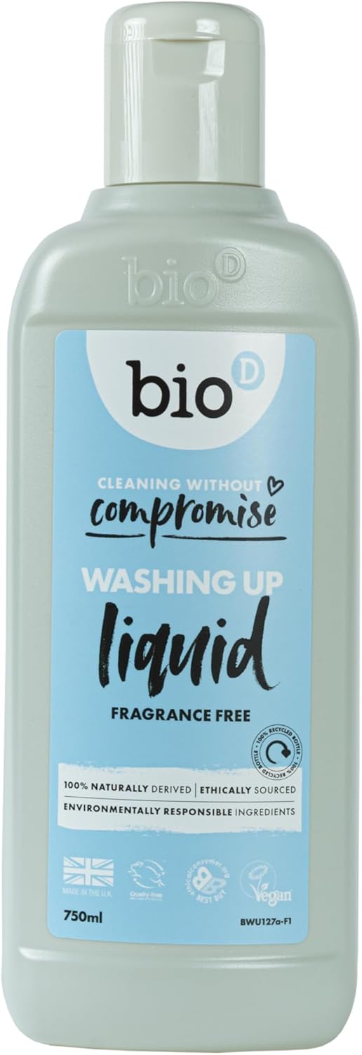 Bio-D Washing Up Liquid, 750 ML
