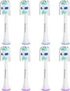 Replacement Brush Heads for Philips Sonicare Toothbrush Handles Toothbrush Heads for Sonicare (Pack of 8)