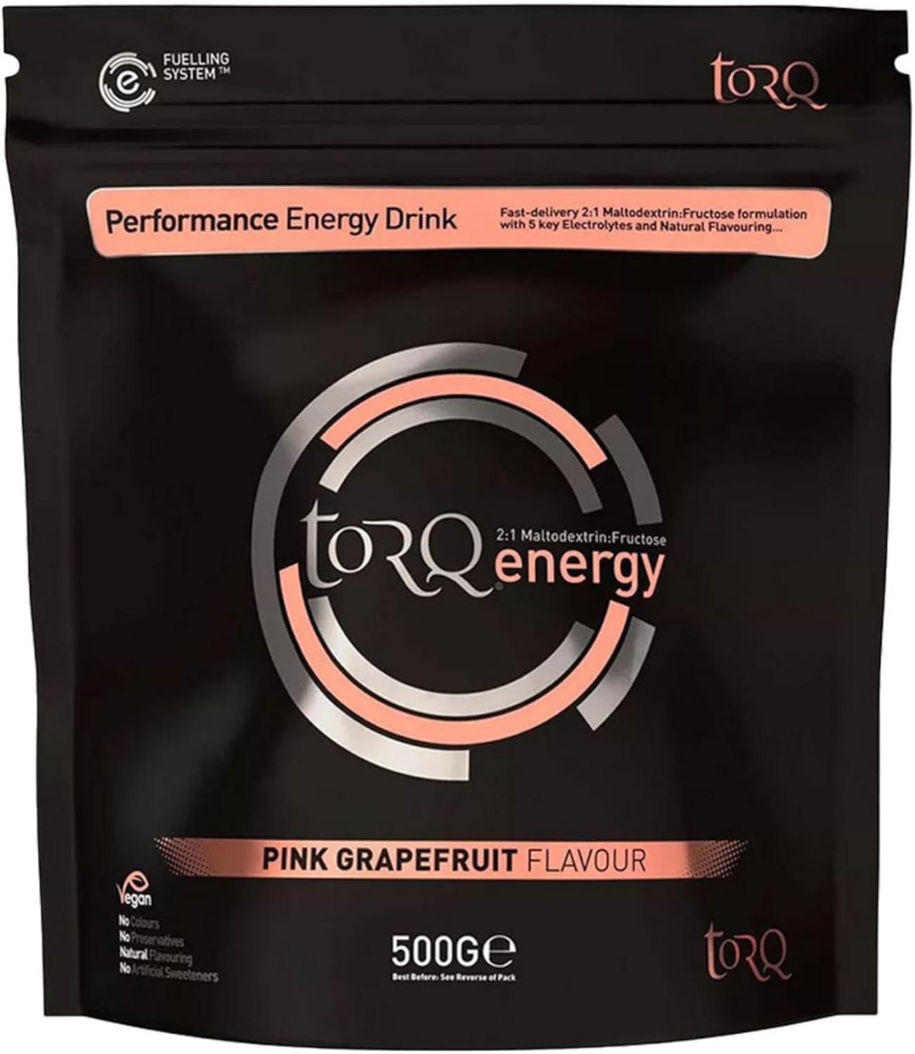 TORQ ENERGY DRINK 500G PINK GRAPEFRUIT