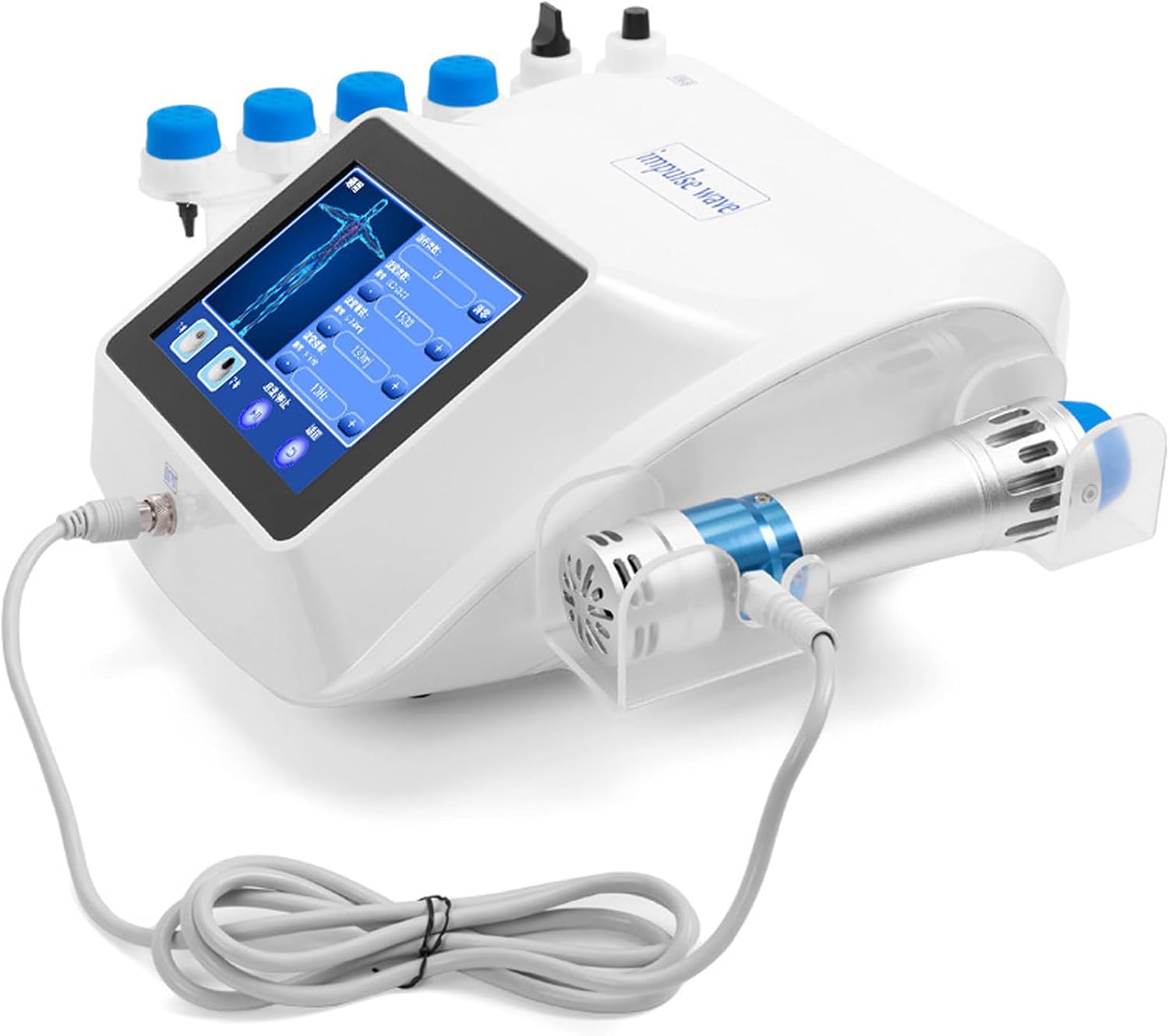 Extracorporeal Shock Wave Therapy Machine Shockwave Therapy Machine for Joint and Muscle Pain Relief, Treatment, Muscle and Bone Tissue Regeneration