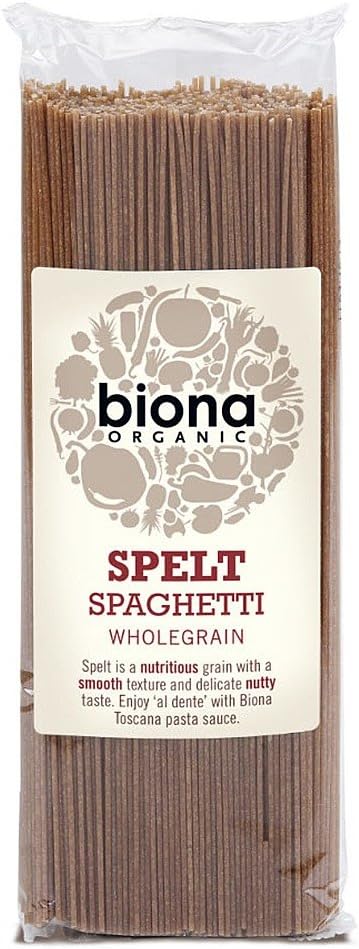 Biona Organic Spelt Wholegrain Spaghetti 500g - Pack of 2