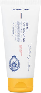 SEVEN POTIONS Hair Styling Cream - Natural Curl Cream for Wavy Hair with No Shine & Light Hold - Easy Replacement for Hair Clay, Pomade for Frizz Control - Vegan & Cruelty Free - 3.4FL OZ