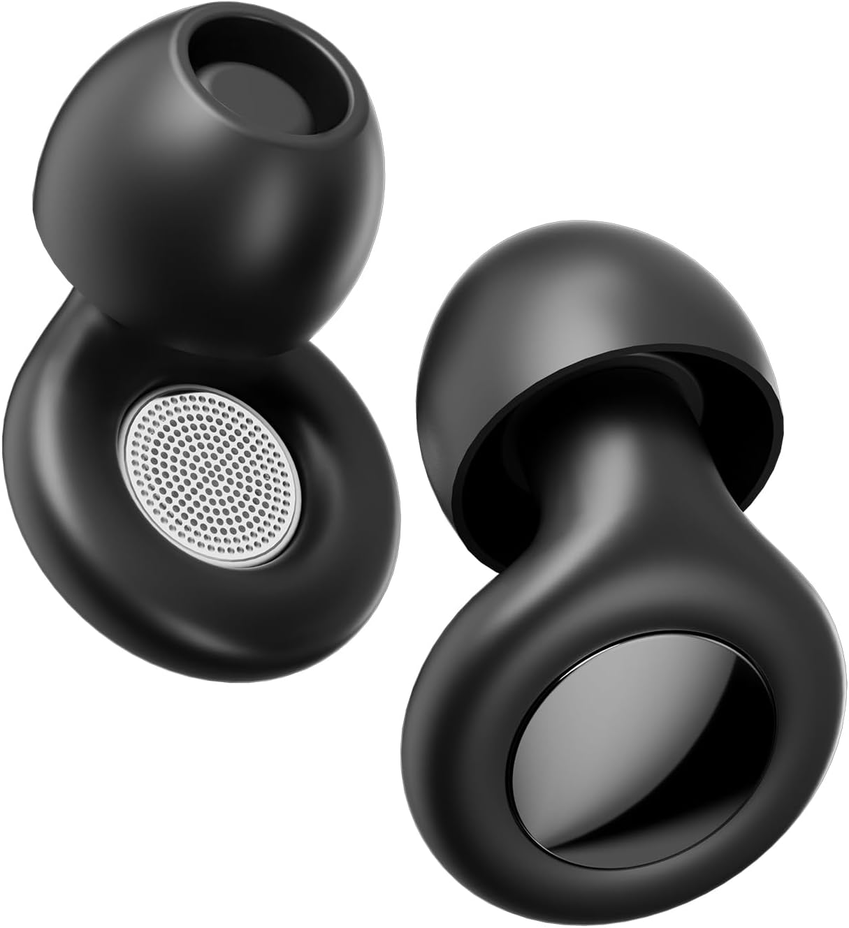 Sleep Earplugs - 45dB Highest SNR Noise Cancelling Ear Plugs for Sleeping, Side Sleepers - Ultra Soft Reusable Silicone Hearing Protection for Snoring, Travel, Concerts & Noise Sensitivity