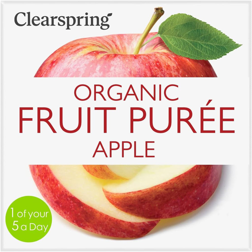 CLEARSPRING Organic Apple Puree, 200 GR