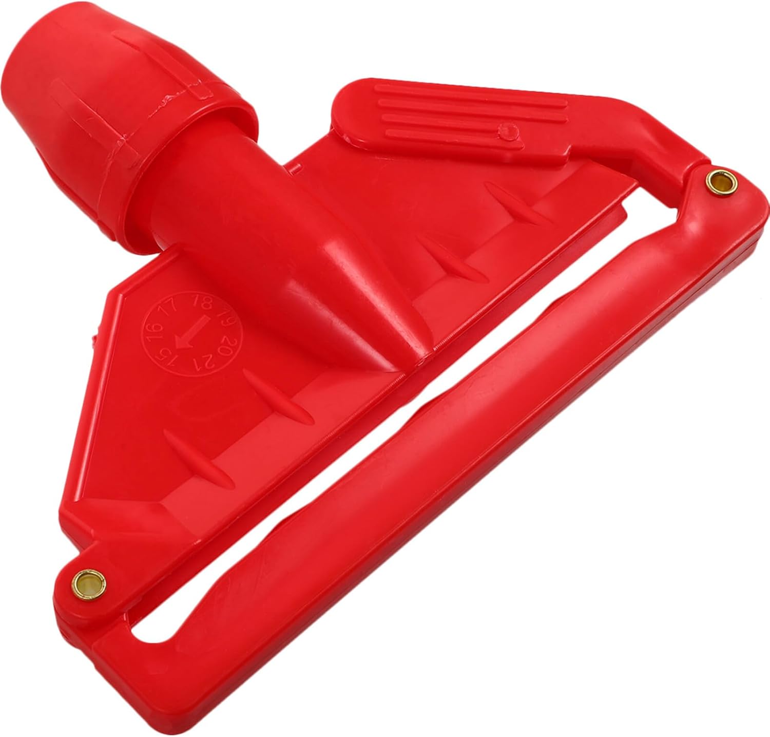 FRCOLOR Mop Replacement Clamp Detachable Mop Head Clip Handle Part for Stable and Easy Floor Cleaning Accessory 6.88X5.31X1.57 in