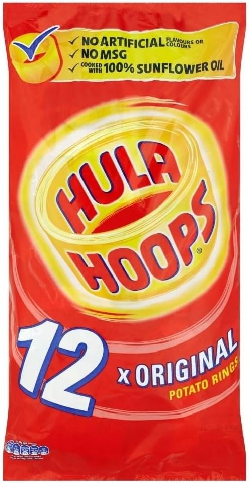KP Hula Hoops - Original (12x25g) - Pack of 2