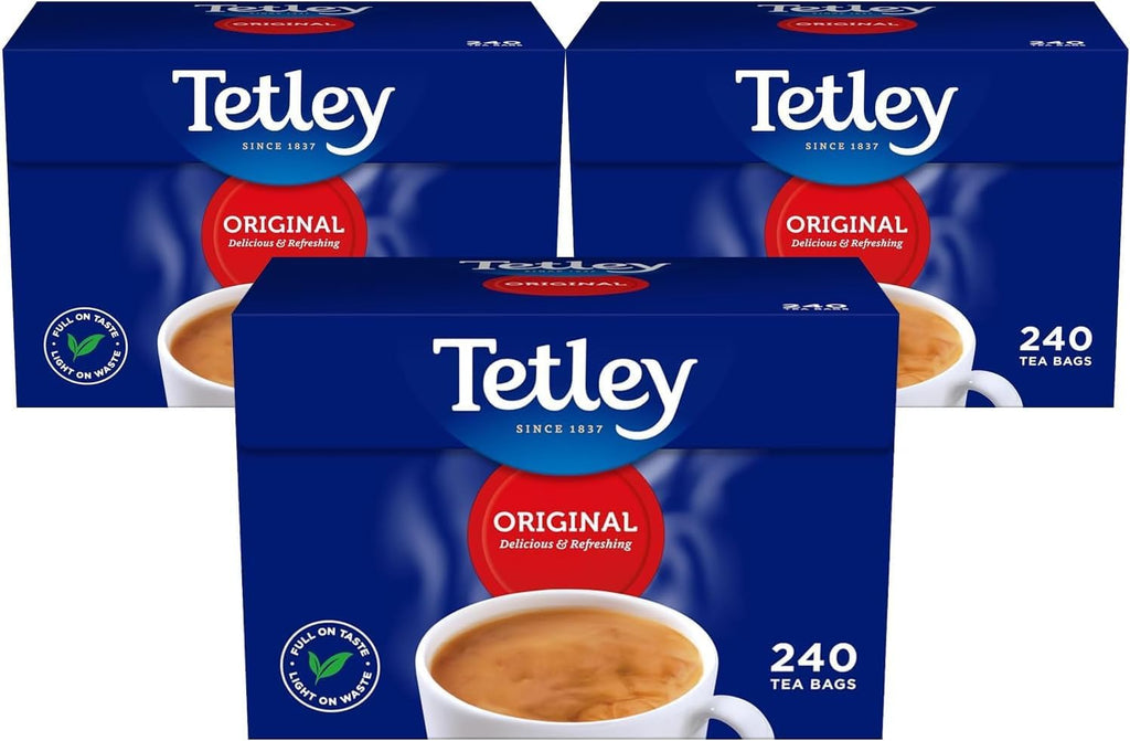 Tetley Tea Bags - 3pk x 240ct