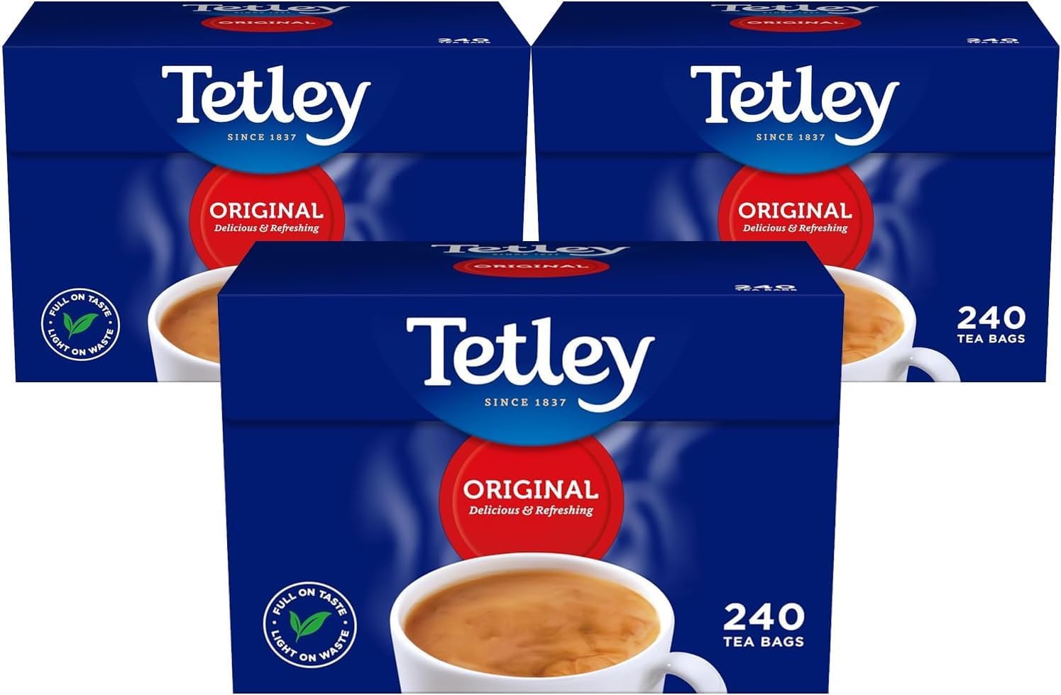 Tetley Tea Bags - 3pk x 240ct