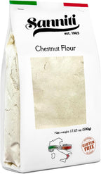 Sanniti Italian Gluten Free Chestnut Flour, 500 grams