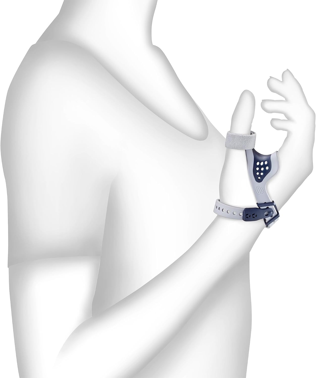 Bauerfeind - RhizoLoc OA Thumb Splint - Thumb Stabilizer for Arthritis - Orthosis to immobilize and relieve the thumb joint