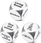 Anniversary Newlywed Honeymoon Gifts for Couple Women Men Valentines Day Naughty Gifts for Boyfriend Girlfriend Husband Wife Date Night Ideas Dice for Him Her Christmas Bridal Shower Gifts for Bride