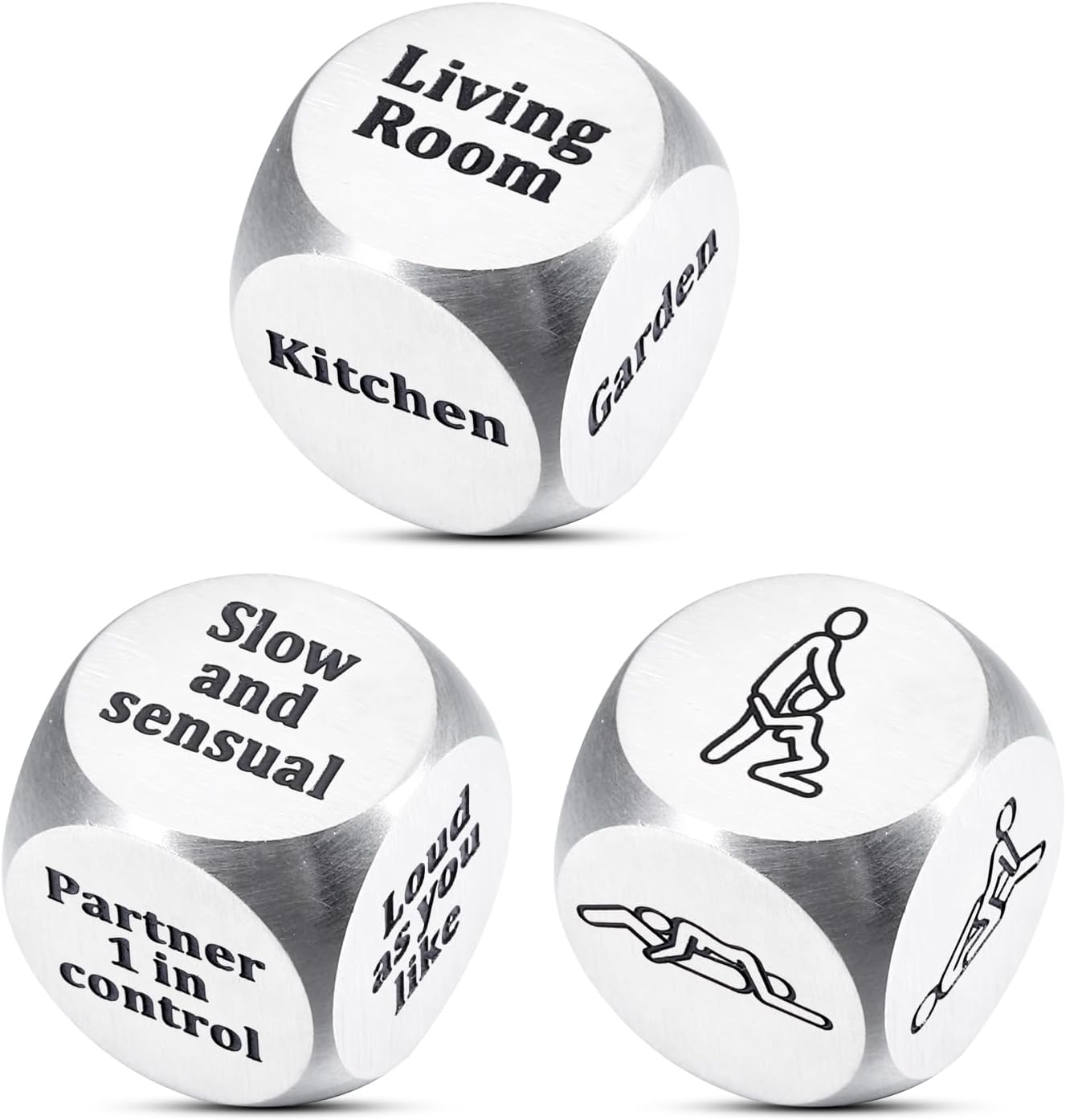 Anniversary Newlywed Honeymoon Gifts for Couple Women Men Valentines Day Naughty Gifts for Boyfriend Girlfriend Husband Wife Date Night Ideas Dice for Him Her Christmas Bridal Shower Gifts for Bride
