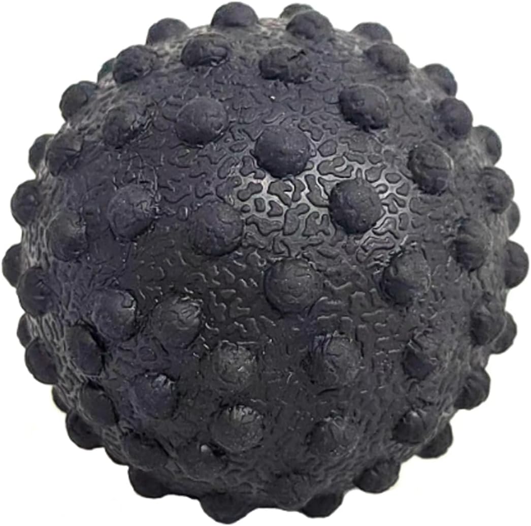 NGT new guide steps Fascia Massage Ball, Suitable for Relaxing Muscles, Restoring Fascia, and Improving Body Condition for All Parts of The Body. (Black)