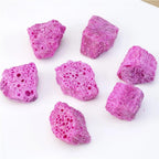 Beautiful 100g Natural Ruby Rough Crystal Geode Quartz Irregular Stone Fengshui Home Decor Ornament Crystal Gemstone