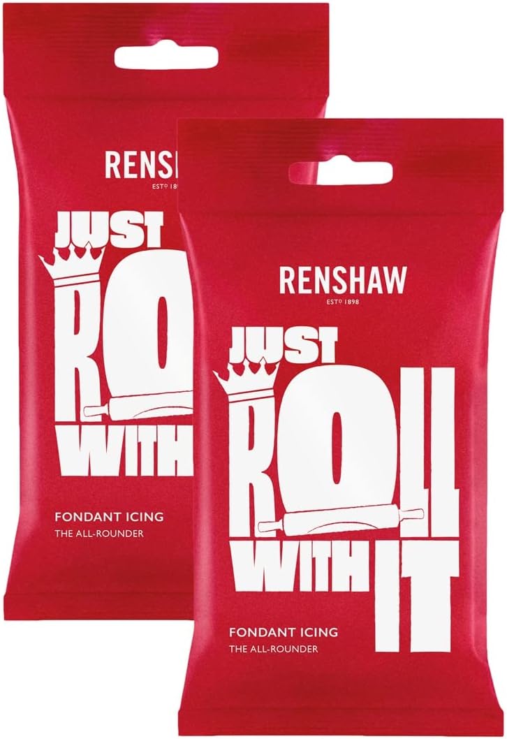Renshaw White Ready to Roll Icing 500g (Multipack 2X 250g)