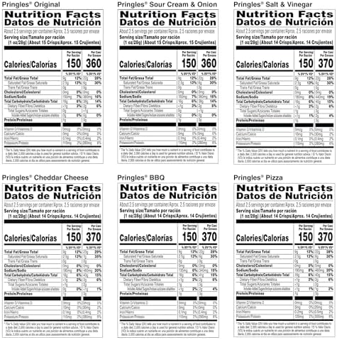 Pringles Potato Crisps Chips, Lunch Snacks, Variety Pack (16 Cans)