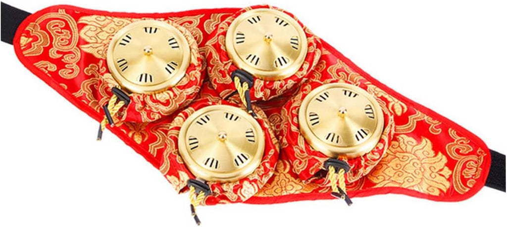 Portable Four-linked Pure Copper Satin Cloth Moxibustion Massage Box Elitzia ETAJ02