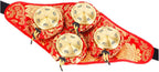 Portable Four-linked Pure Copper Satin Cloth Moxibustion Massage Box Elitzia ETAJ02