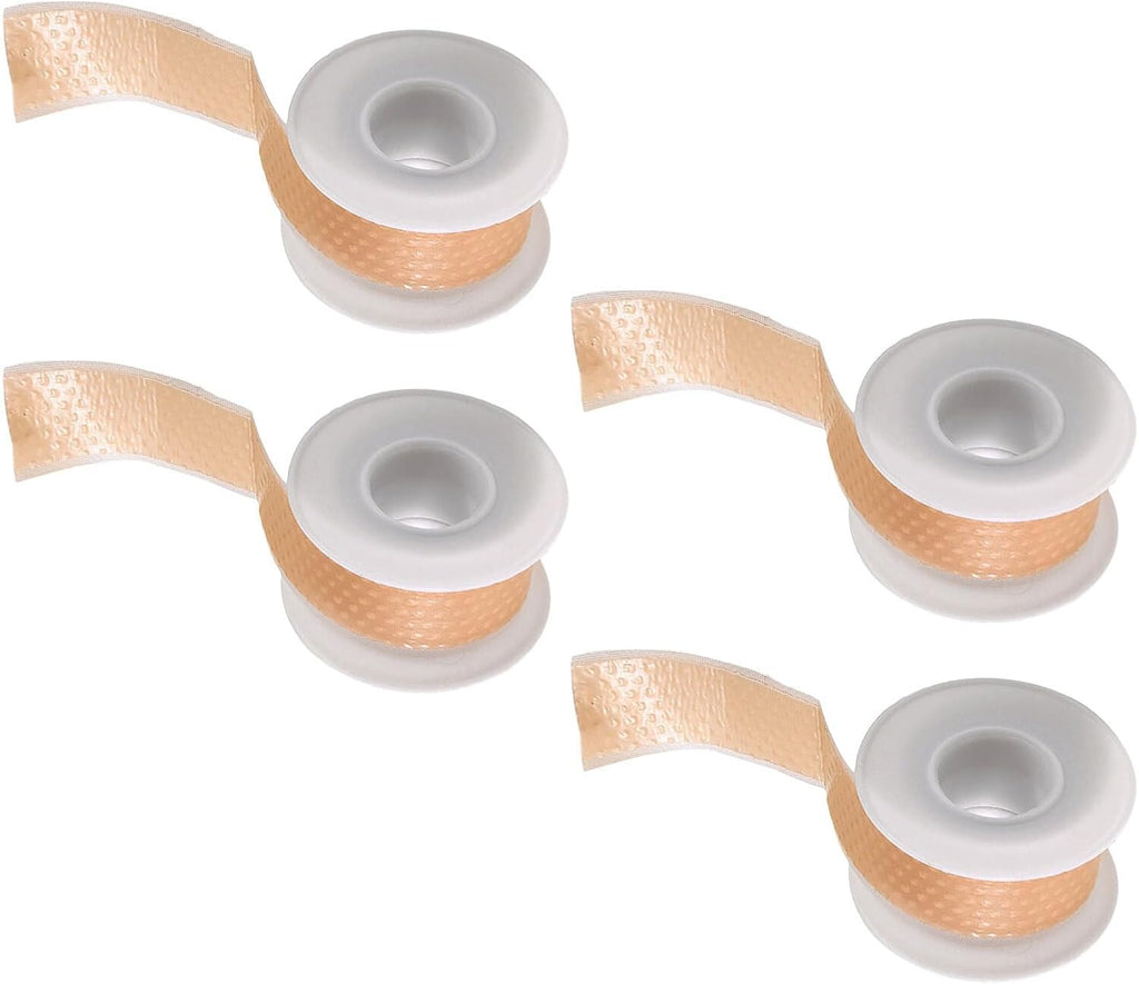 Beaupretty Self-Adhesive Heel Protector Pads Gel Heel Cushion Inserts for Women and Men Anti-Friction High Tape for Daily Walking and Formal Shoes 4 Pieces