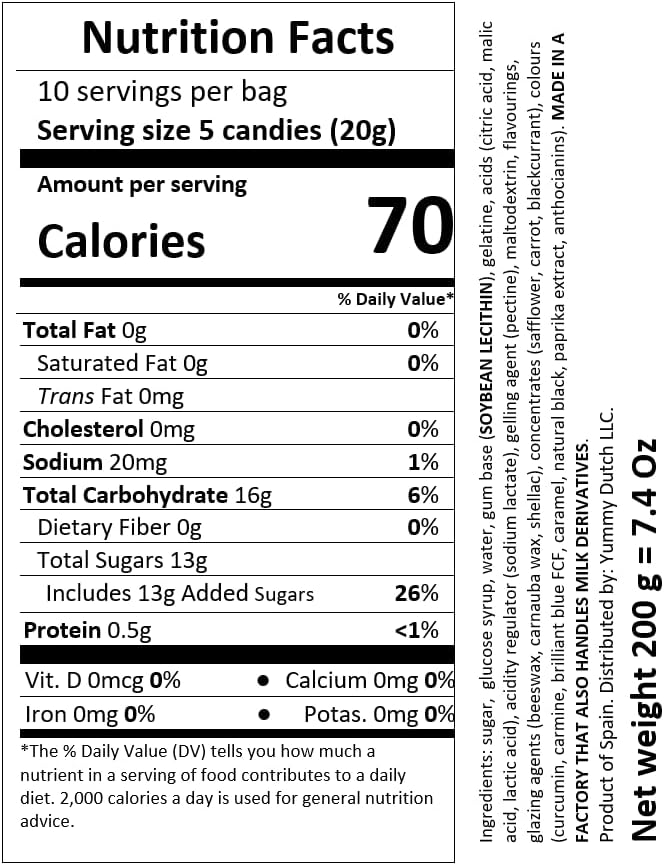 Fini Happy Party I Assorted Variety of all Fini Classic Candy I 200g 7 ounce