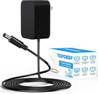 for Nekteck Neck Massager Charger, 12V Power Cord Compatible with RESTECK, Nekteck, Boriwat, CuPiLo, Mo Cuishle, Snailax, Papillon Shiatsu Back Shoulder Neck and Foot Massager DC 12V 2A Power Adapter