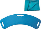 Transfer Board with Slide Sheet, FSA Eligible, Slide Assist Device for Transferring or Seniors from Wheelchair to Bed, Toilet, Tub, Car (Transfer Board + Slide Sheet（28"x28"）)