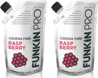 Funkin Raspberry Puree 1kg (Pack of 2)