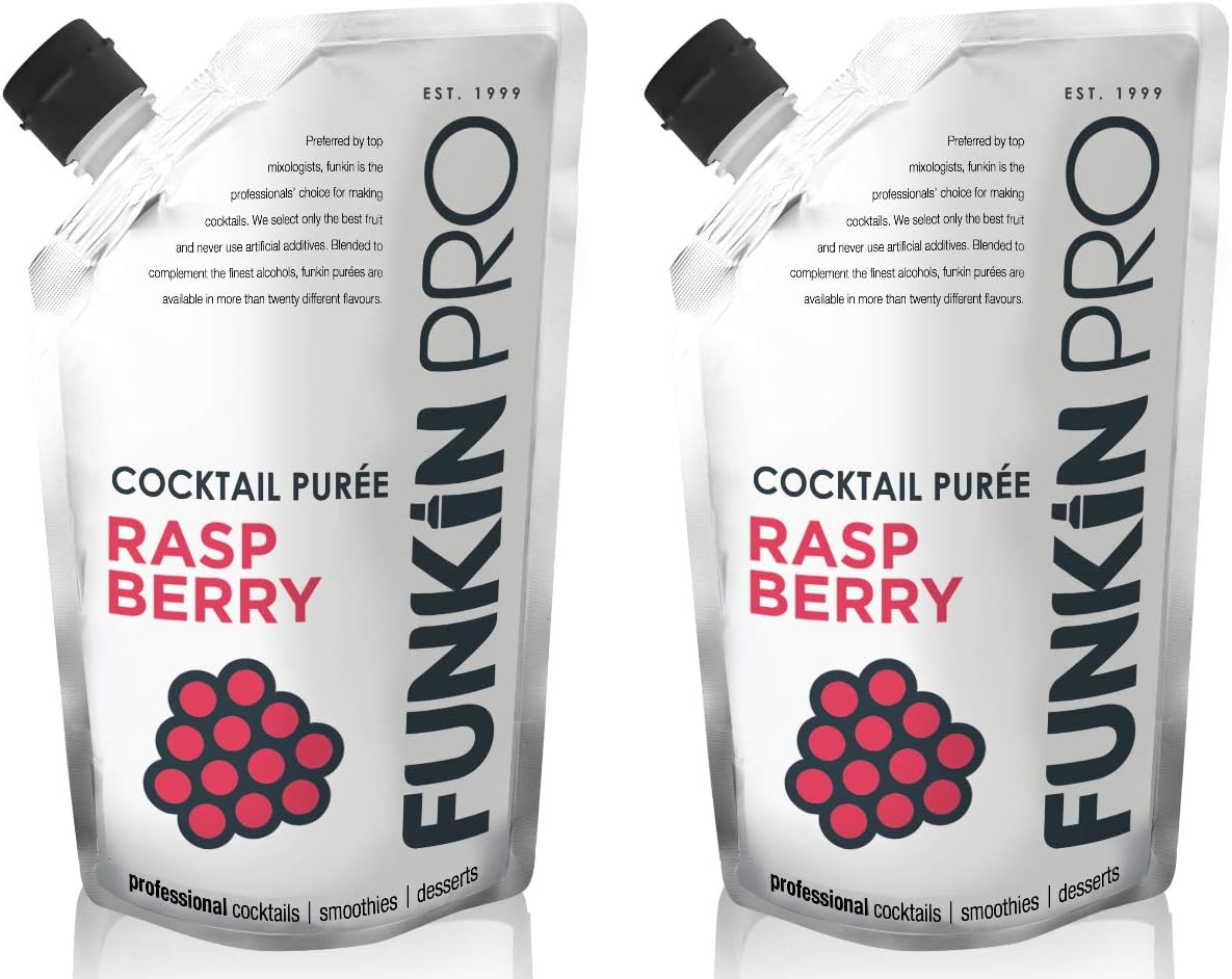 Funkin Raspberry Puree 1kg (Pack of 2)