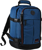 Cabin Max Metz Stowaway 20L Travel Bag 16x10x8inch (40x25x20cm) - Mini Backpack/Weekender Bag Ideal Underseat Carry on Luggage (Navajo Blue)