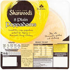 Sharwood's Plain Poppodums (8)