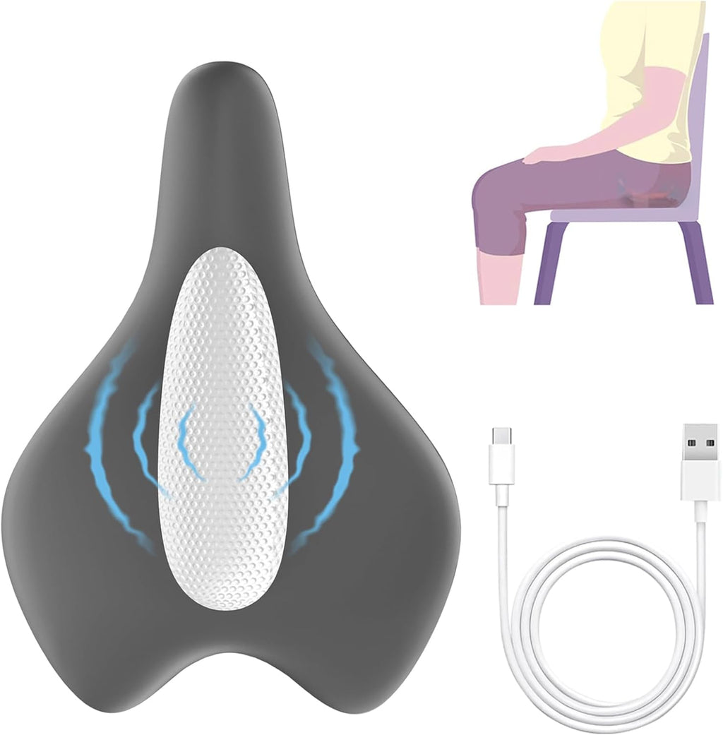 Kegel Trainer for Men, Sit-On-Top Kegel Exerciser,Used for Bladder Support Tightening and Strengthening Muscle Control Training, Endurance Muscle Recovery, and Hips, Thighs Relaxation Training（Grey）