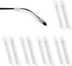 PTSLKHN Silicone Eyeglass Temple Tips Sleeve Retainer, 5Pairs of Anti-Slip Elastic Comfort Glasses Retainers