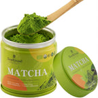 ZenRitual Ceremonial Grade Matcha Powder - Pure Organic Green Tea, 1.41 oz (40 Single Servings) Tin - Authentic Stone Ground, Eurofins Tested - Zero Sugar, Best for Oat Milk Latte, Smoothies & To Go (Vegan, Keto)
