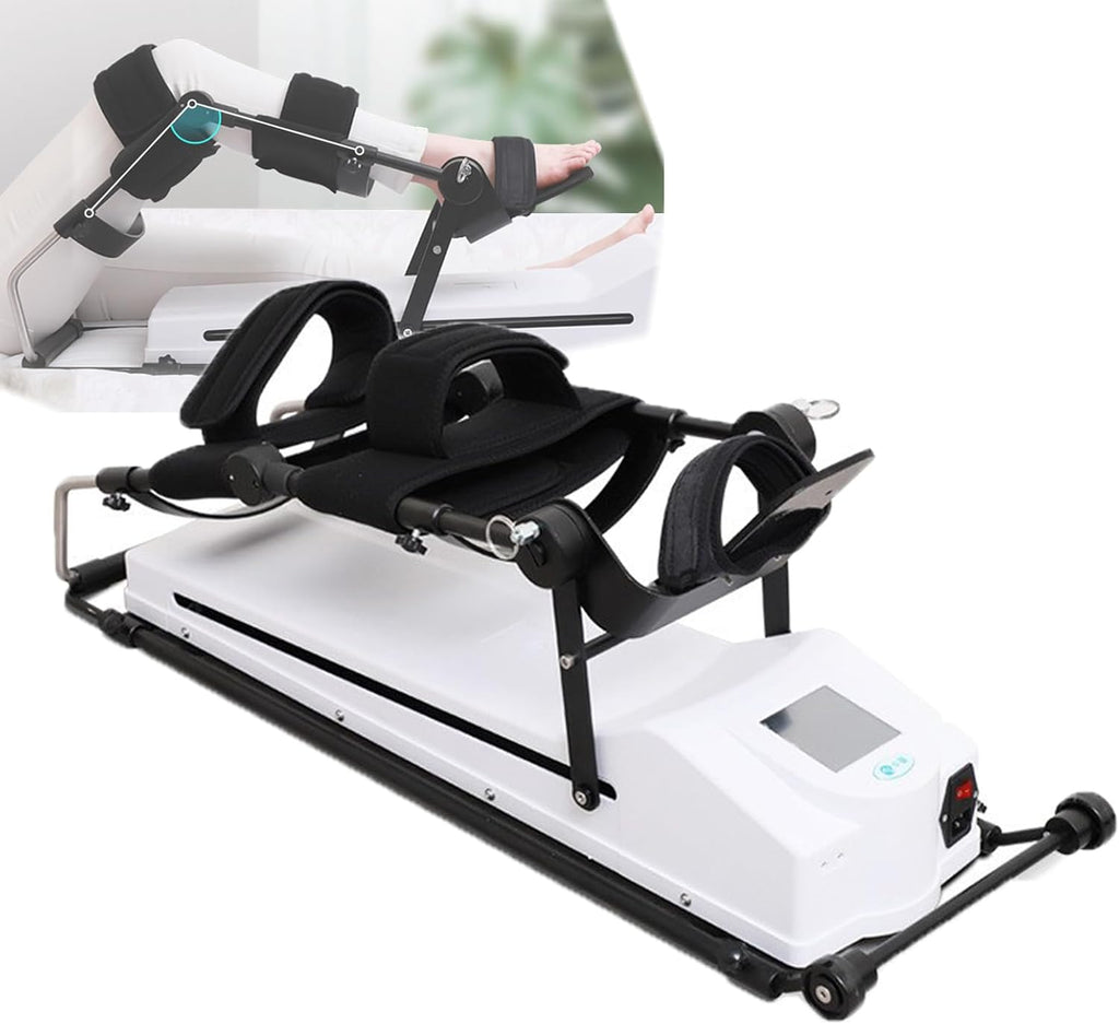 Electric Knee Rehabilitation Trainer | Lower Limb Traction Machine Leg Training Equipment | 0° to 120° Range | for Post-Operative/Arthritis/Stroke Rehabilitation