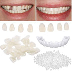 Tooth Repair Kit for Fixing the Missing Chipped and Broken Tooth Gap Temporary Replacement Thermal Beads and Fake Teeth Brace Mold