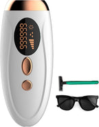 At-Home IPL Laser Hair Removal Device for Women and Men Permanent Hair Removal 999,999 Flashes Painless Hair Remover on Armpits Back Legs Arms Face Bikini Line