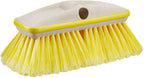 STAR BRITE Premium 8" Soft Brush Head W/Bumper - Dual Connections Fit Either Standard 3/4" Threaded Poles or Extend-A-Brush Handles (Soft) (Yellow) (040161)