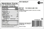 Yupik Pot Barley, 2.2 lb (35.2 oz), Non-GMO, Kosher, Vegan, Raw, Whole Grains, Sugar-Free, Salt-Free, Excellent Source of Fiber, Ideal for Cooking & Baking