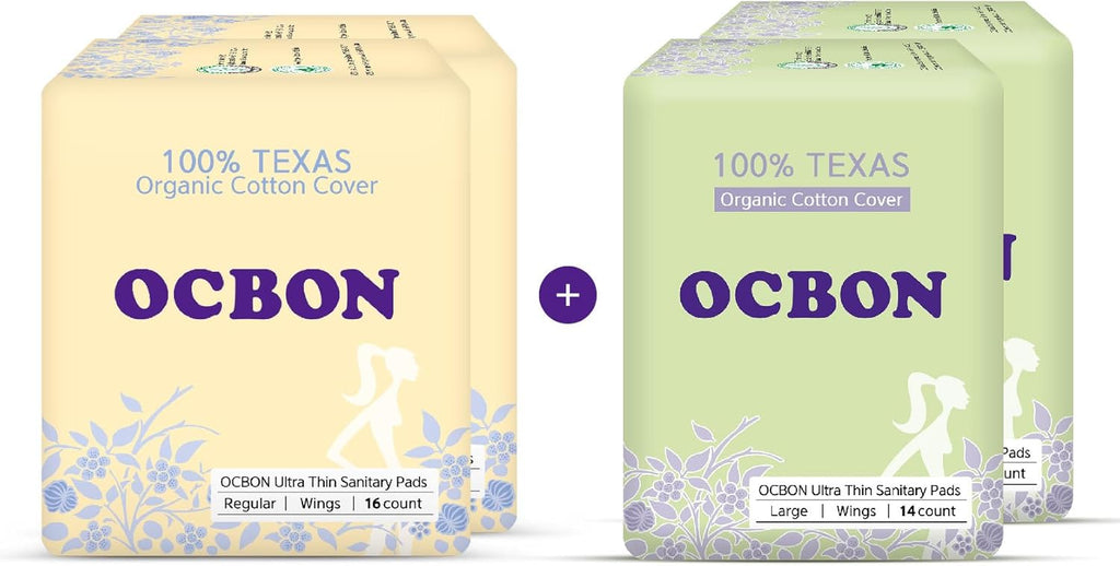 Sanitary Pad Regular (32 Counts) + Large (28 Counts)