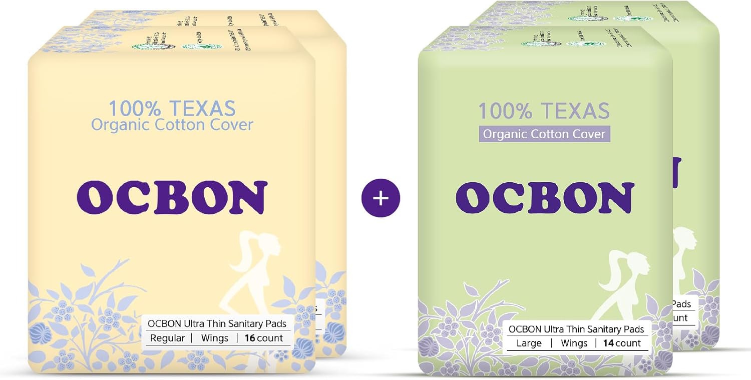 Sanitary Pad Regular (32 Counts) + Large (28 Counts)