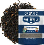 Organic Positively Tea Company, Golden Monkey Black Tea, Loose Leaf, 16 Ounce
